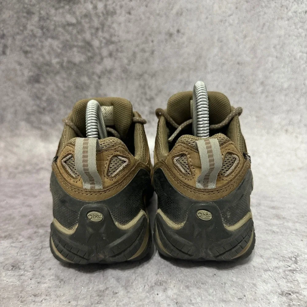 Oboz Sawtooth II Low Waterproof Hiking Shoes Womens 8 Brown B-DRY Leather